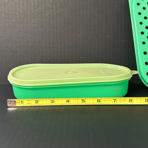 Vintage Tupperware 3 piece cheese grater container grater and lid - Picture 4 of 7
